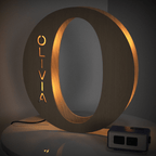 Wood Letter Light