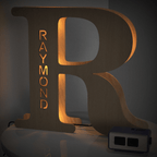 Wood Letter Light