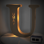 Wood Letter Light