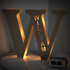 Wood Letter Light
