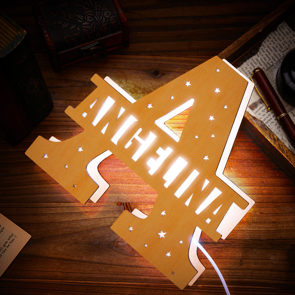 Initial Wood Light