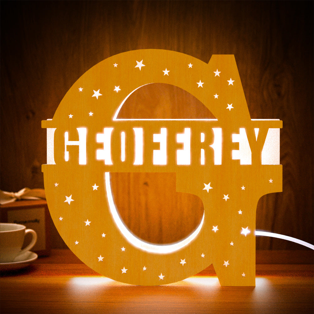 Initial Wood Light