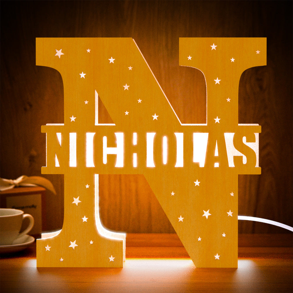 Initial Wood Light