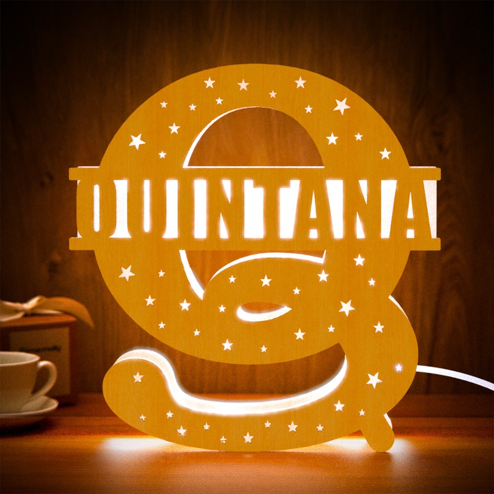 Initial Wood Light