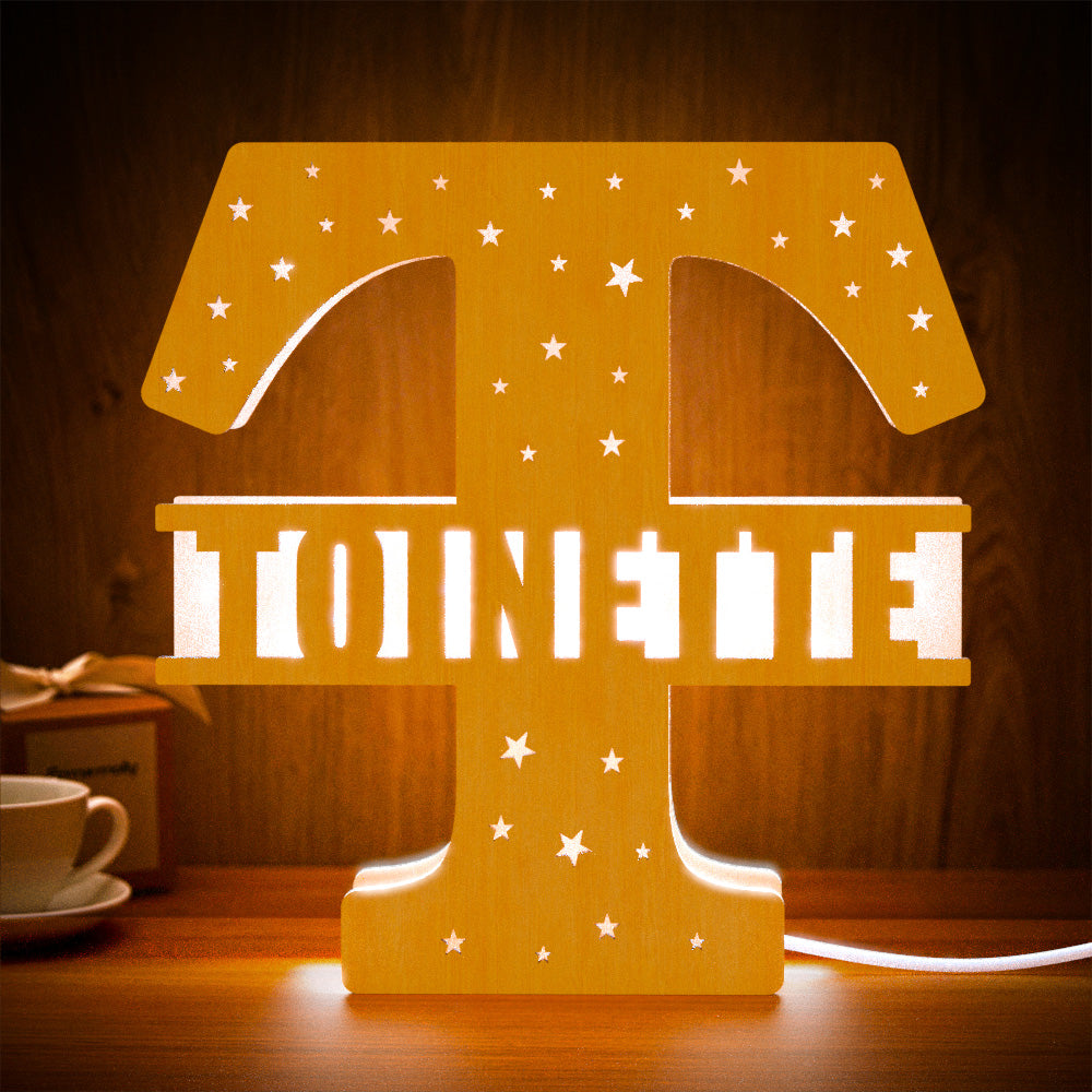 Initial Wood Light