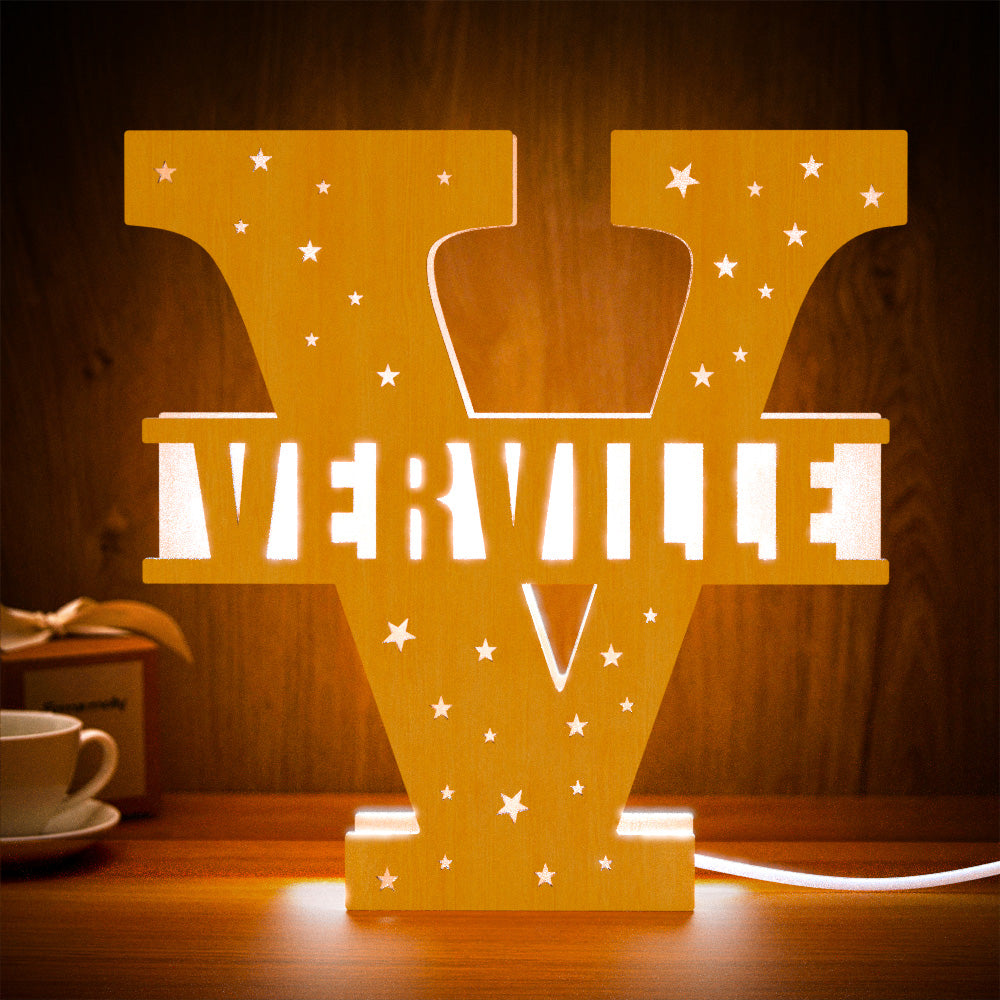 Initial Wood Light