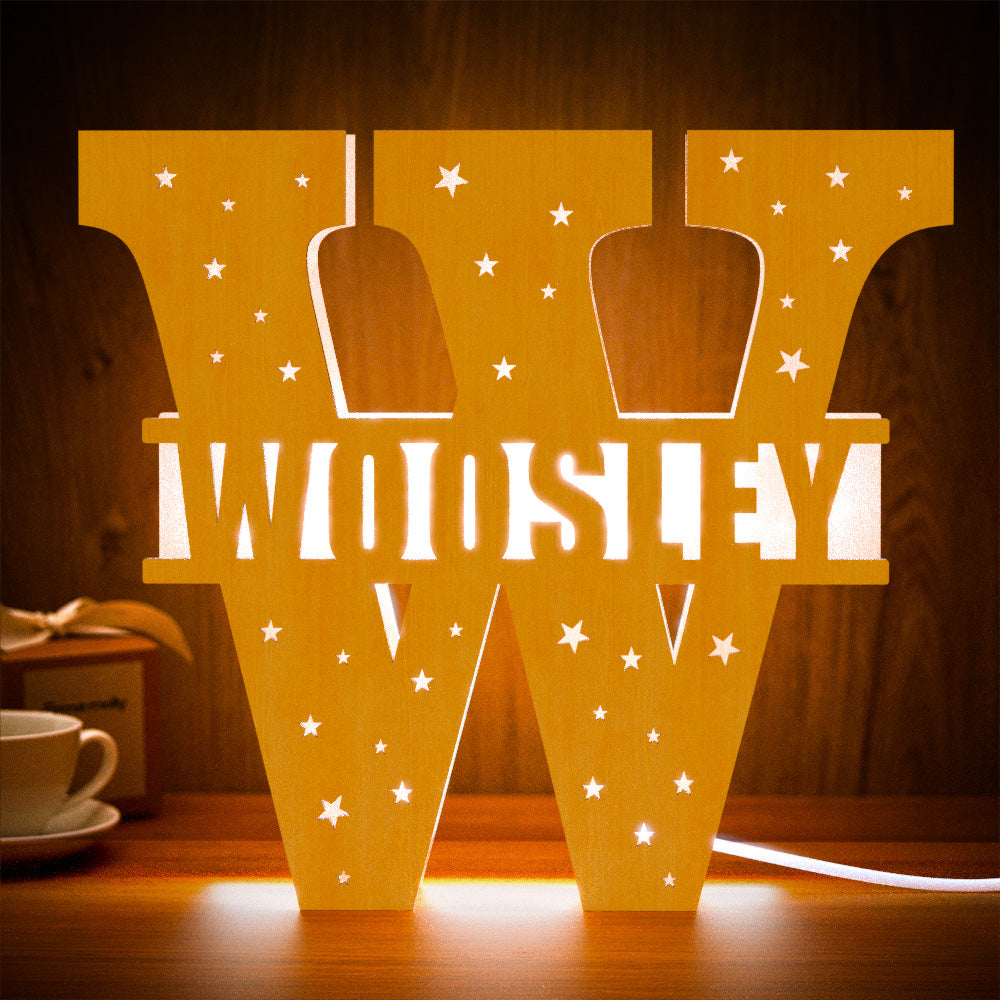 Initial Wood Light