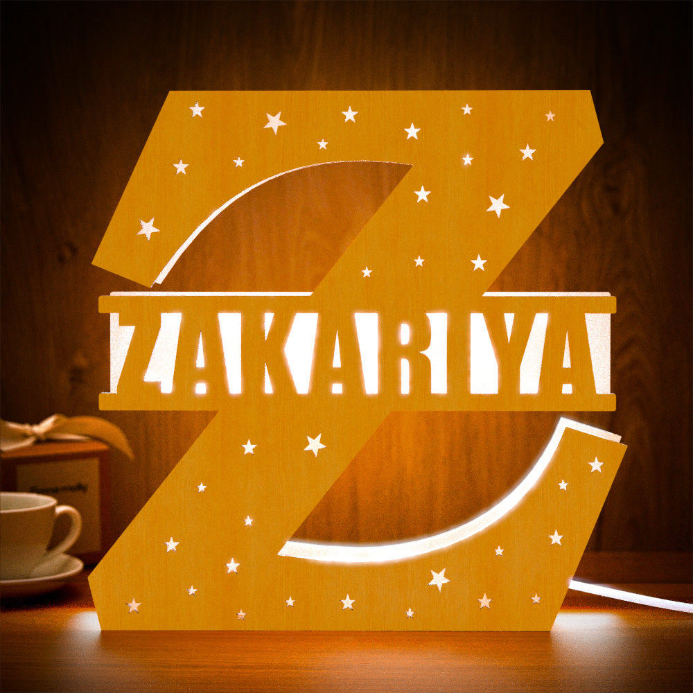 Initial Wood Light