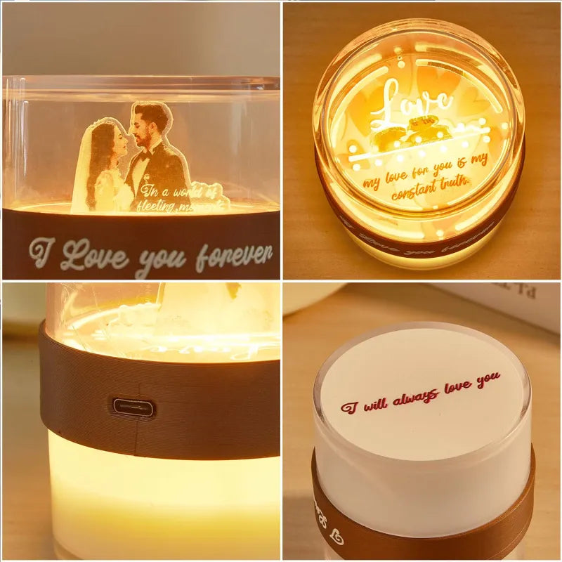 Hourglass Night Light