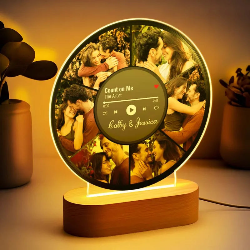Record Collage Light
