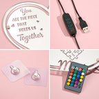 Personalized Mom Puzzle Mirror Light