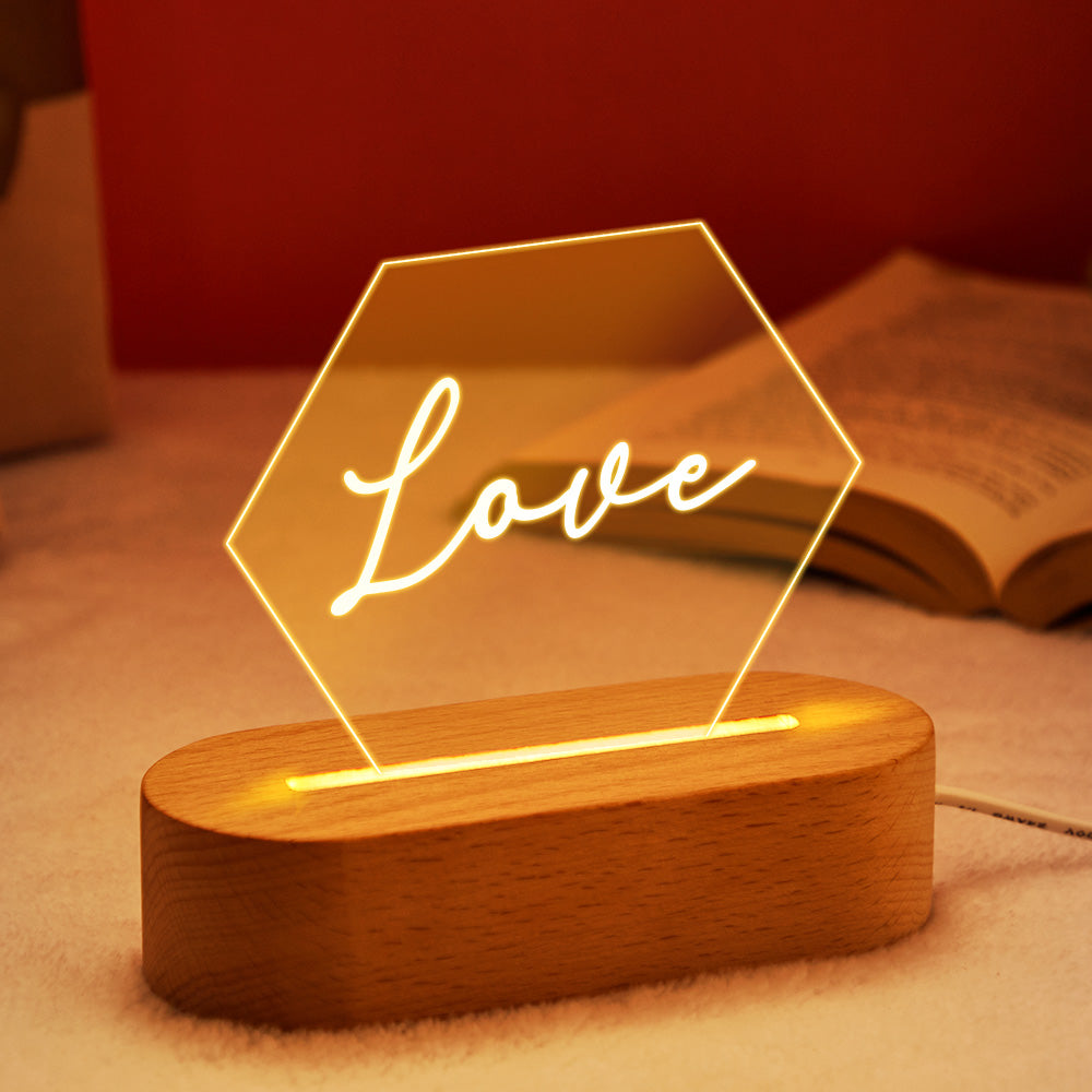 Hexagon Name Light