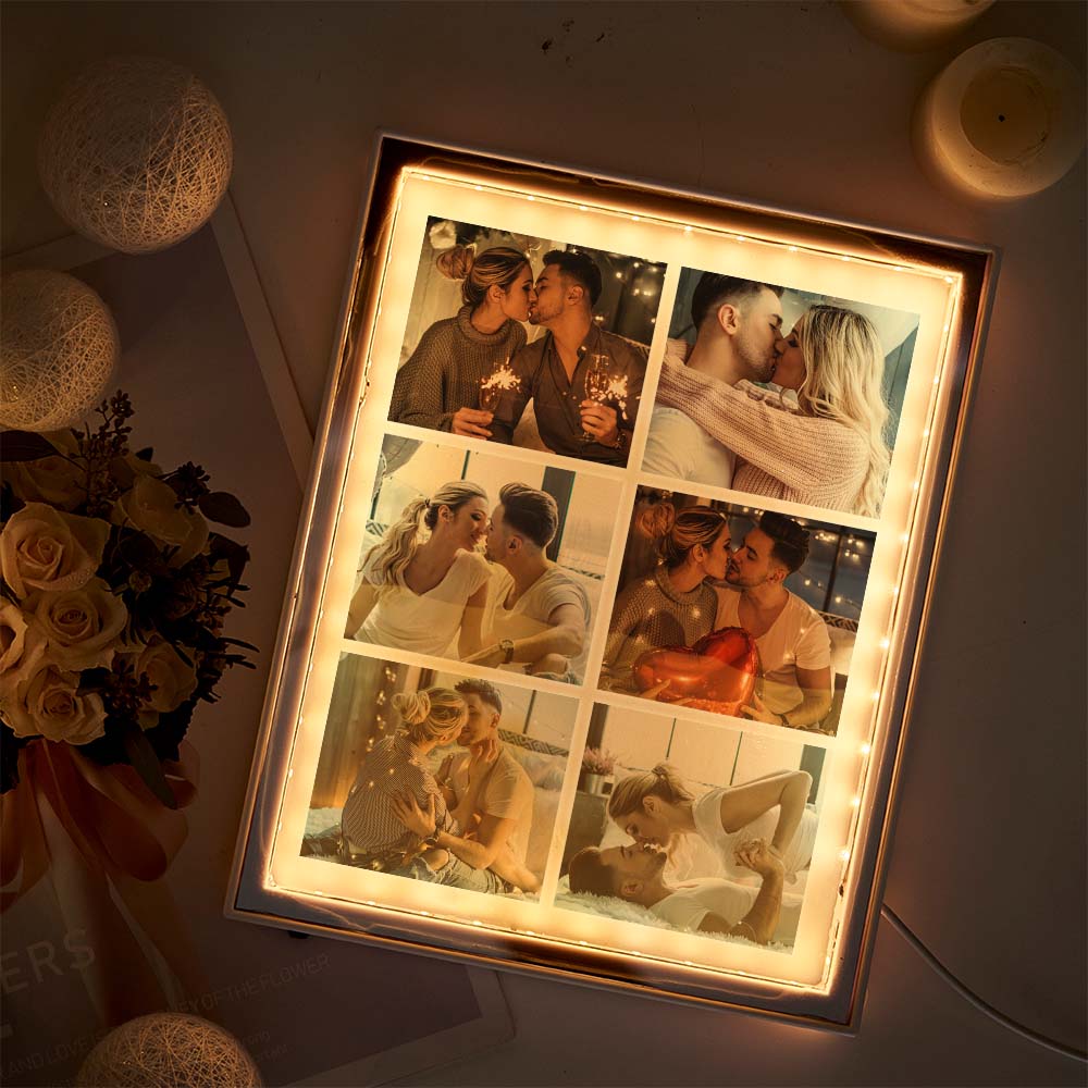 Photo Frame Mirror Light