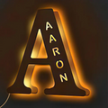 Wood Alphabet Light