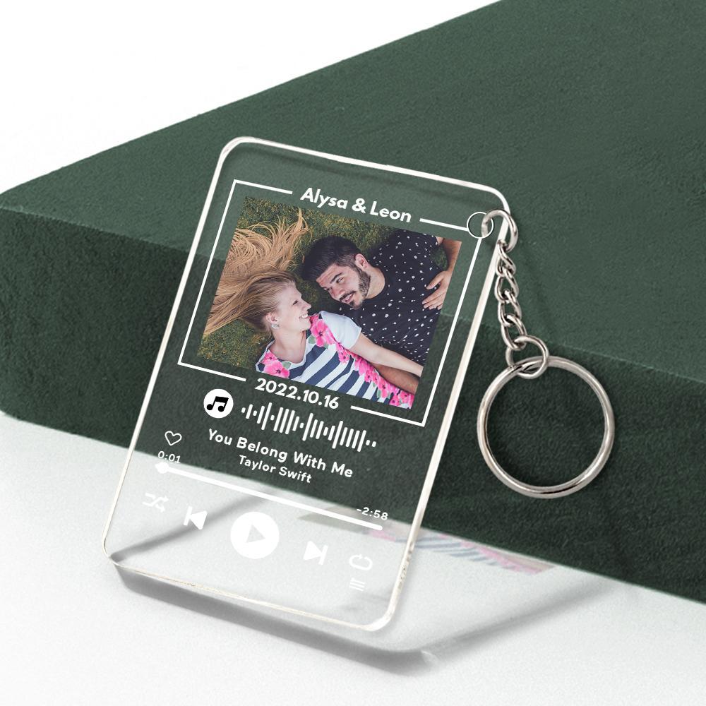 Music Keychain Light