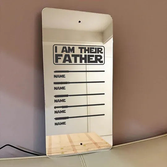 Lightsaber Mirror Light