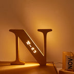 Wood Alphabet Light