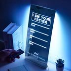 I Am Your Father Lightsaber Mirror Lamp