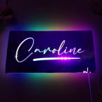 Name Mirror Light