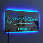 Name Mirror Light