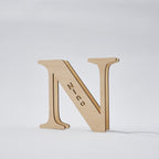Wood Alphabet Light