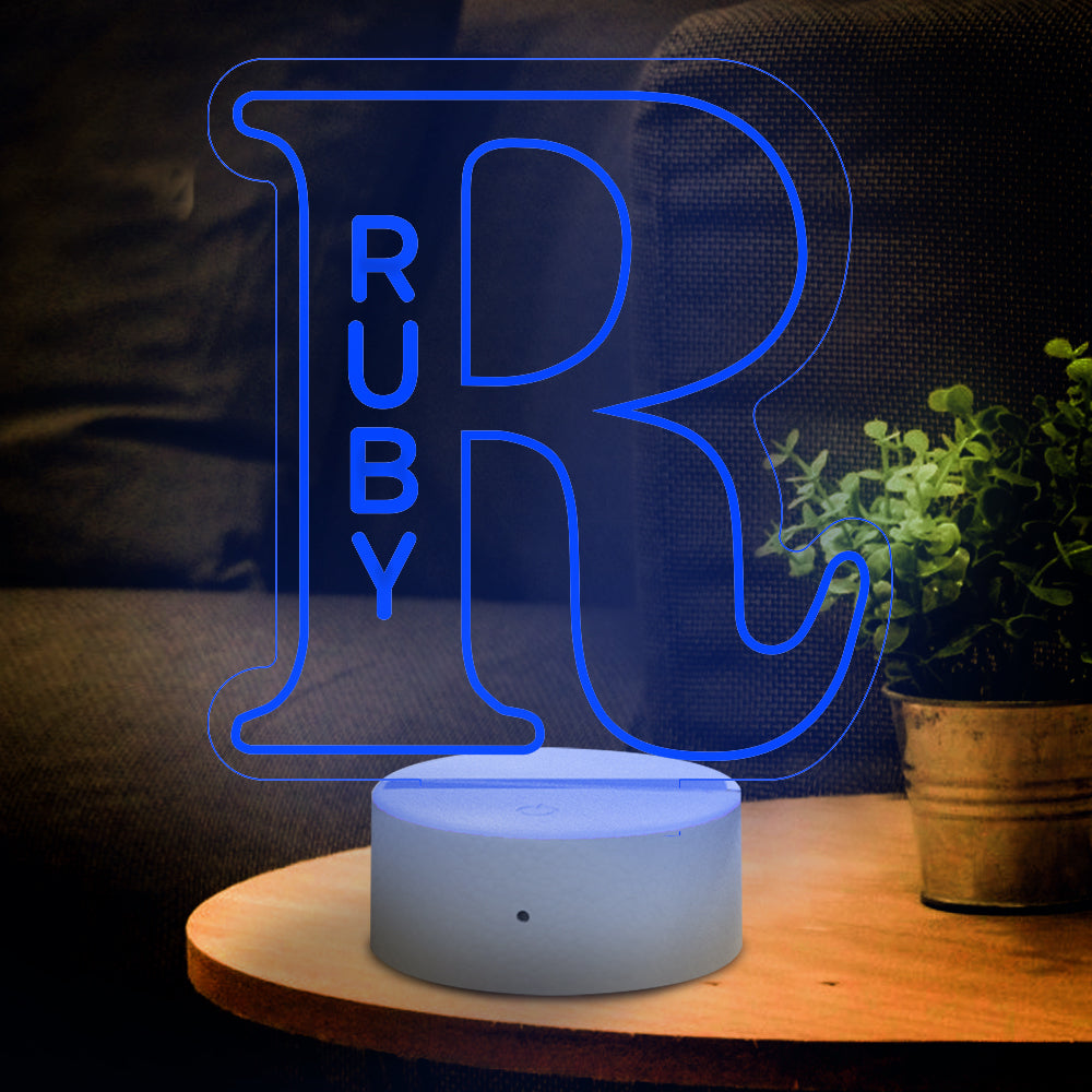Letter Name Light
