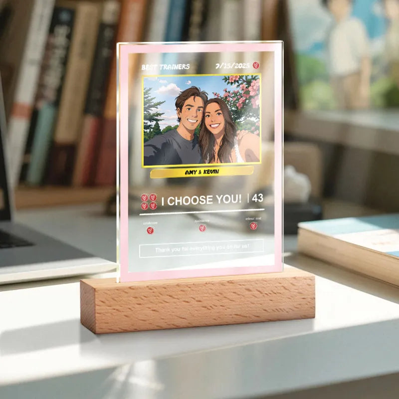 Card Plaque Light
